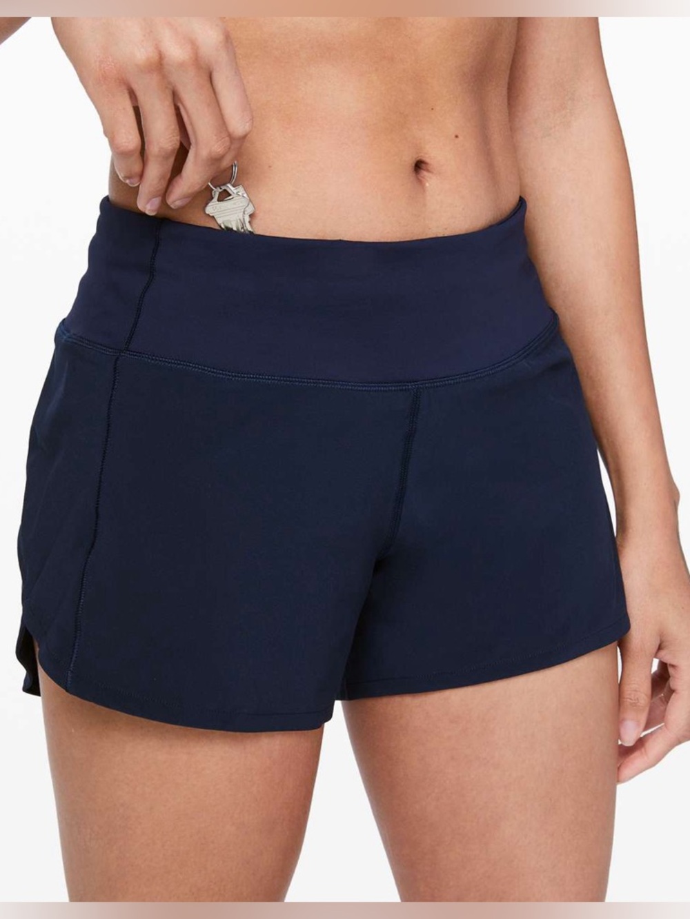 Lululemon Low Rise 4” Speed Up Shorts